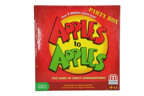 Are You Ready for A Laugh Riot? Introducing Apples to Apples - The Hilarious Party Game Where Comparisons Reign Supreme!